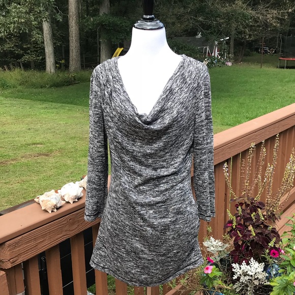 Max Studio Sweaters - Max Studio Cowl Neck Tunic Length Sweater Size L